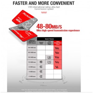 MICRODATA  64BG I3級高速傳輸NANO SD 記憶卡 附SD卡套